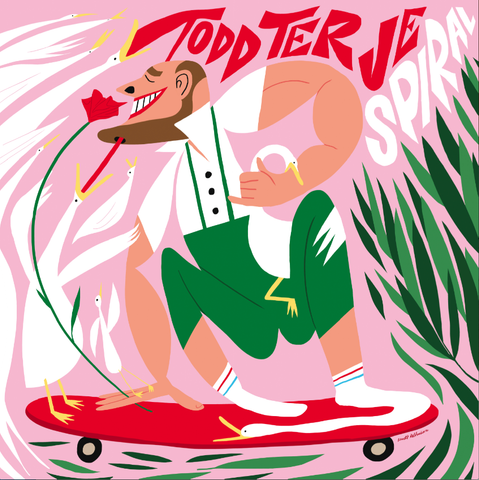 Bendik Kaltenborn: Todd Terje, Spiral. Signed Poster