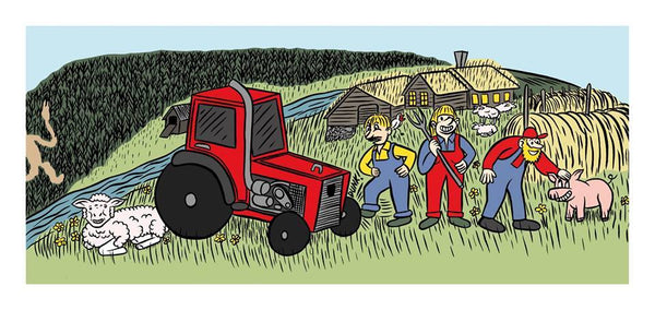 Sindre Goksøyr makrellboks-Giclée-trykk: 30 forskjellige motiver!