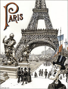 Temporarily out of stock. Steffen Kverneland: Munch i Paris, plakat, signert