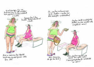 Mette Hellenes: Plakat, signert