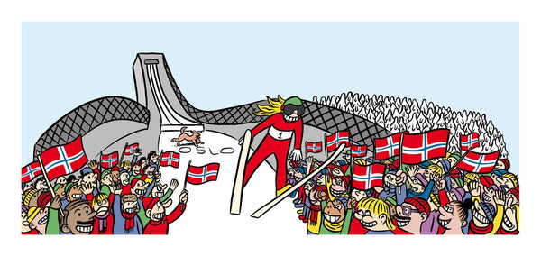 Sindre Goksøyr makrellboks-Giclée-trykk: 30 forskjellige motiver!