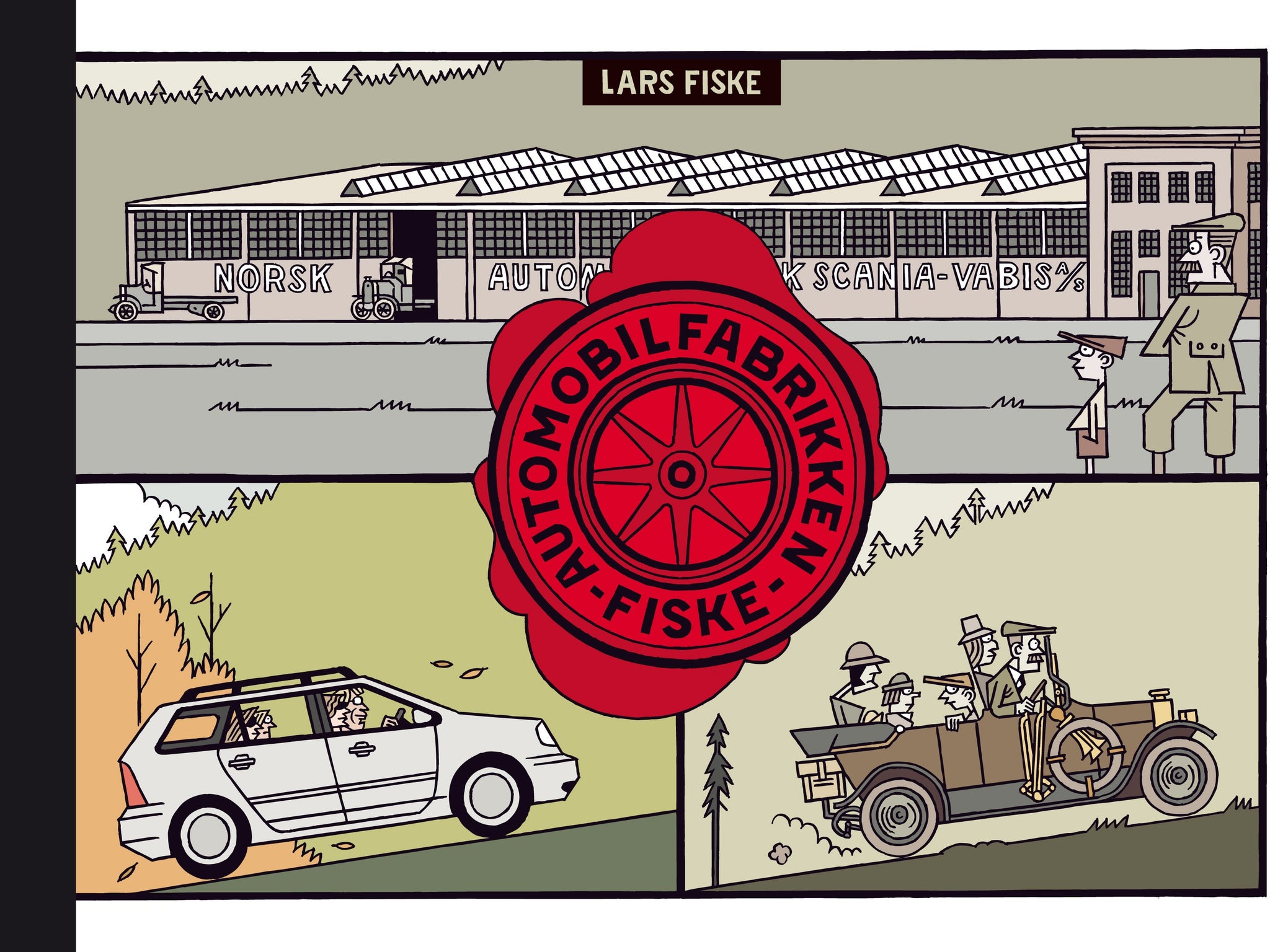 Lars Fiske: Automobilfabrikken Fiske