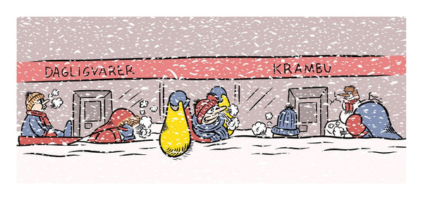 Sindre Goksøyr makrellboks-Giclée-trykk: 30 forskjellige motiver!