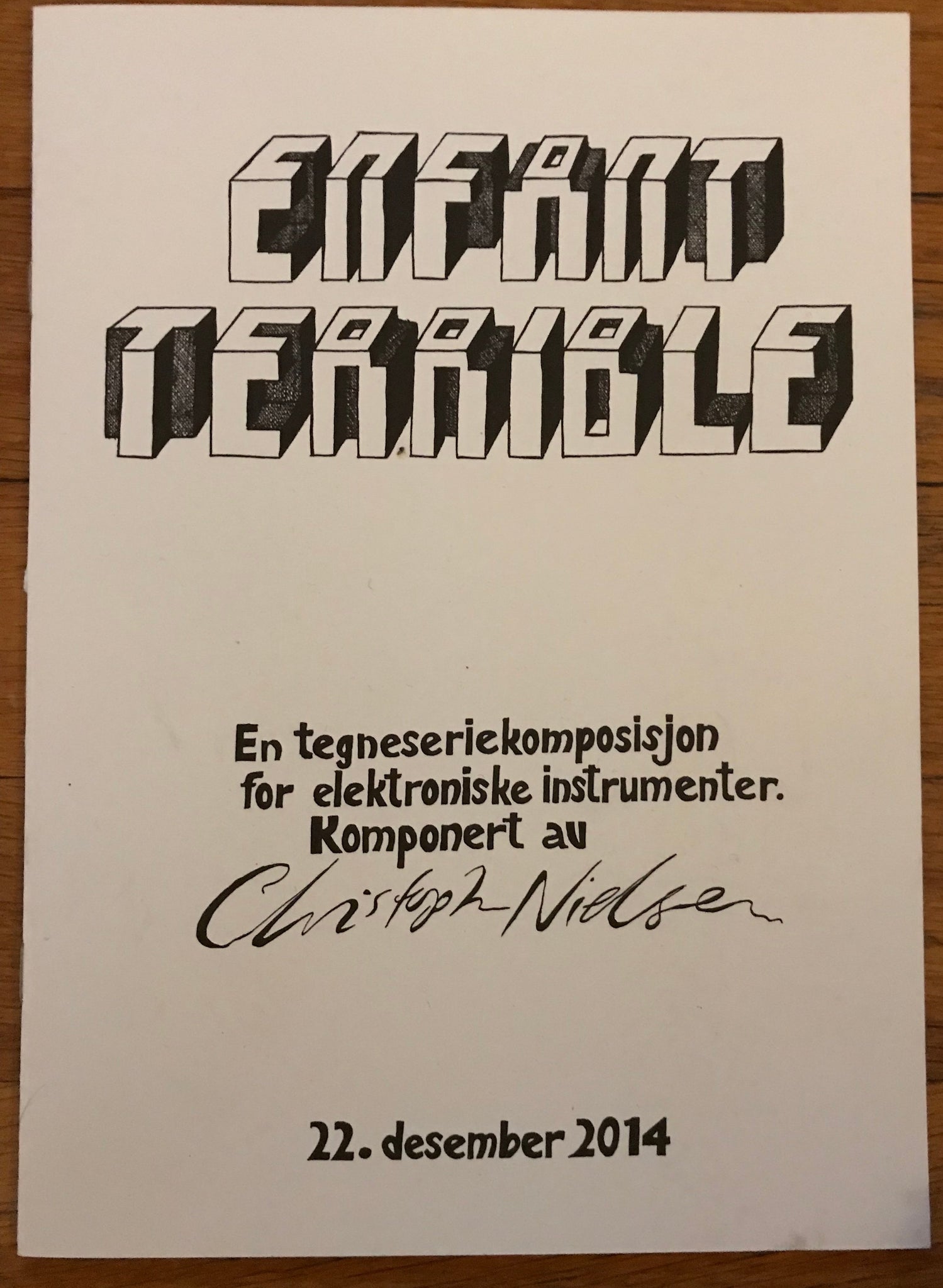 Christopher Nielsen: Enfant Terrible.
