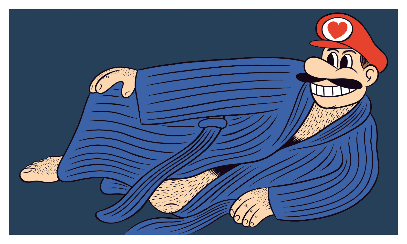 Sindre Goksøyr: "Mario",  giclée