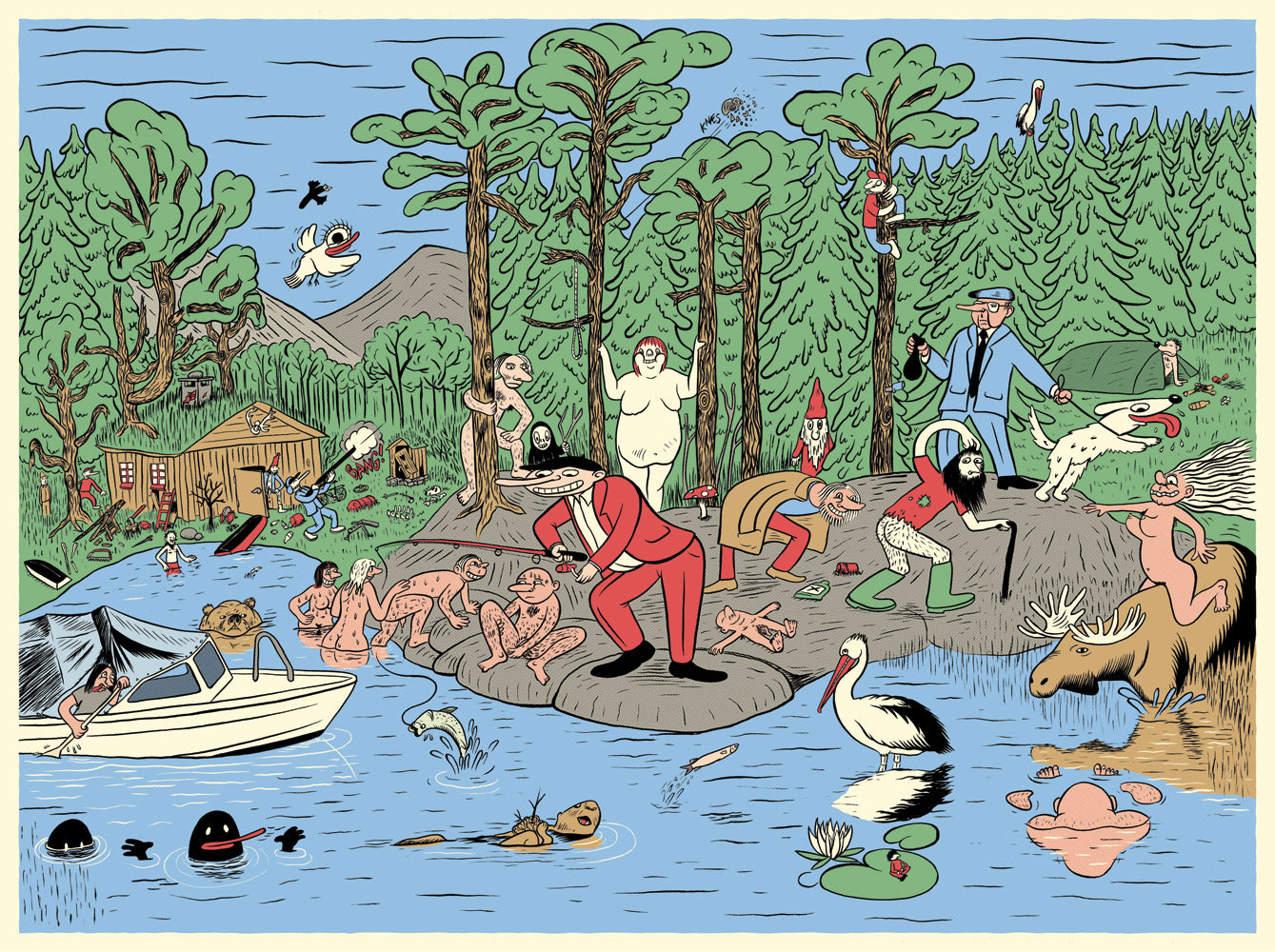 Sindre Goksøyr: "Sommer", Giclée
