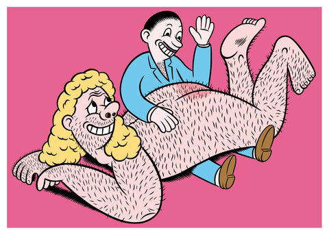 Sindre W. Goksøyr. Giclée. Tittel: Spank