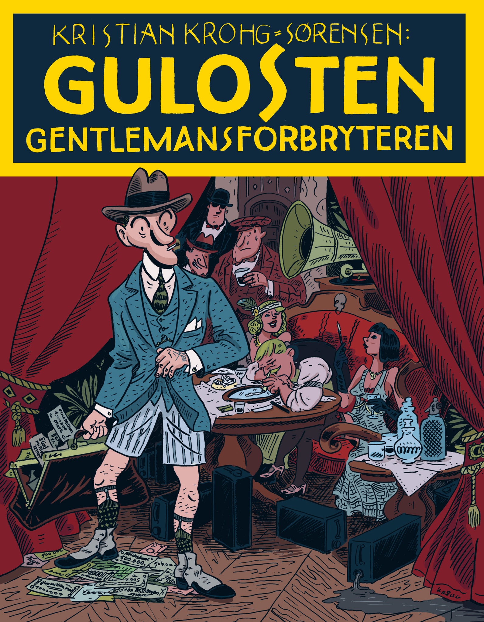 Kristian Krohg-Sørensen: Gulosten. Gentlemansforbryteren.